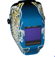 Get the lowest price on the Jackson TrueSight II Digital Variable ADF Welding Helmet, Halo X Gold Wings #46111 at Welders Supply